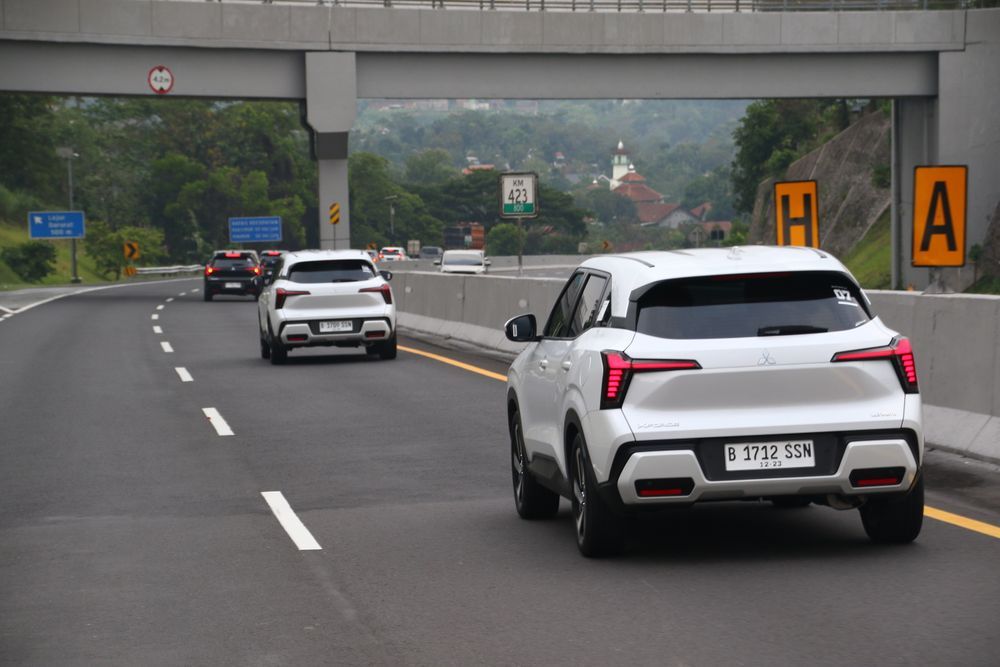 Test Drive Mitsubishi Xforce Semarang Yogyakarta Xpander Cross Versi