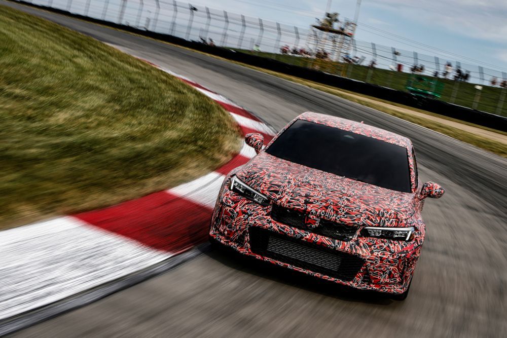 2023 honda civic type r teaser video
