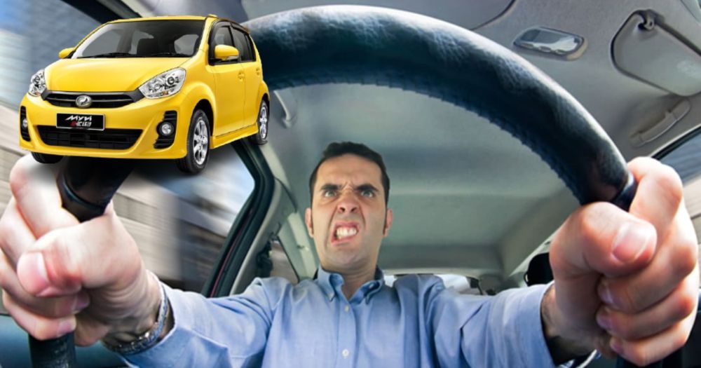 darah muda,perodua myvi,pemanduan berbahaya