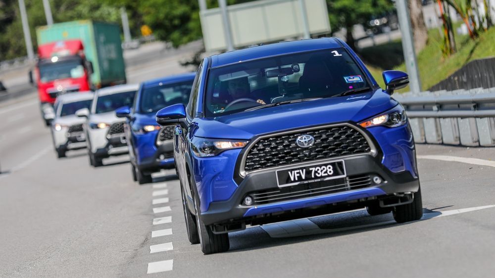 Toyota Corolla Cross media drive
