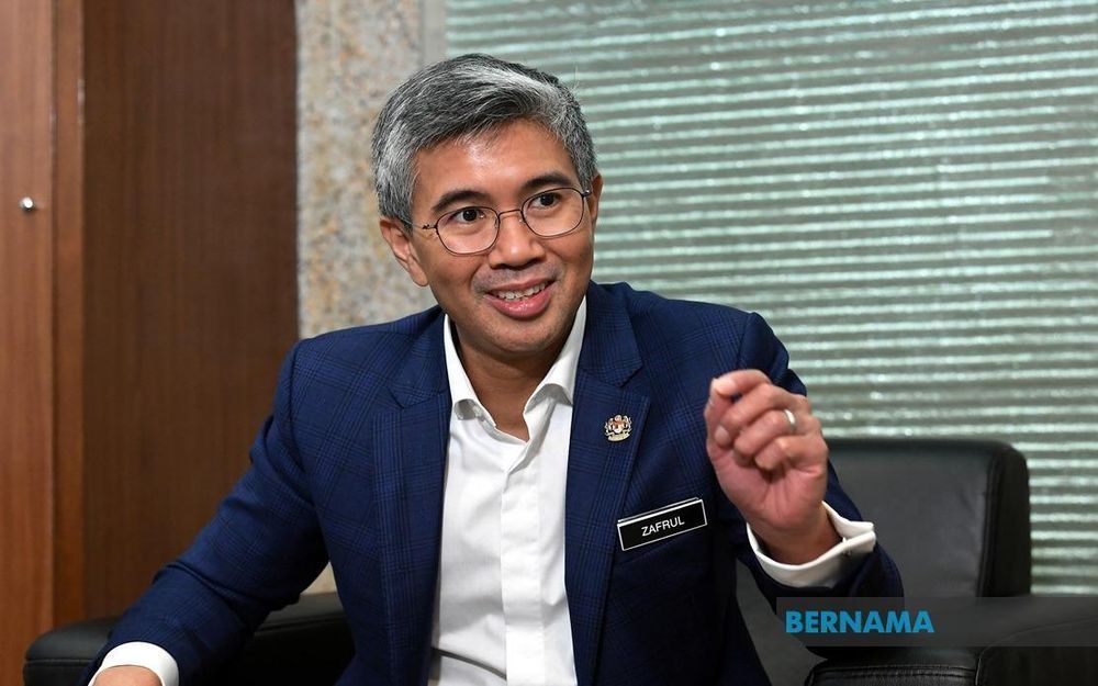 Tengku Datuk Seri Zafrul Abdul Aziz Minister of Finance Malaysia PEMULIH