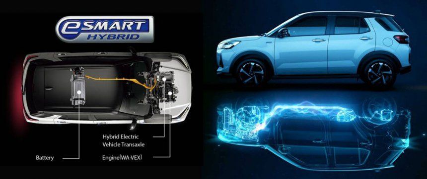 Daihatsu Rocky e: Smart hybrid