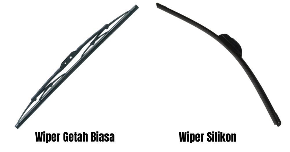 Wiper Silikon vs Wiper Getah Wiper Silikon Lebih Baik Berbanding Wiper Getah Biasa? Car
