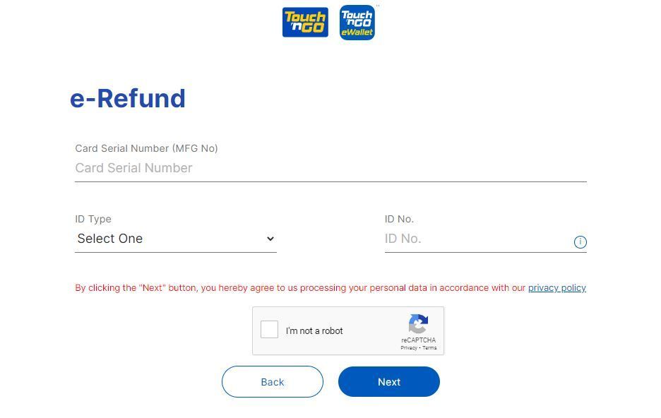 e refund,touch n go,bayaran semula tng
