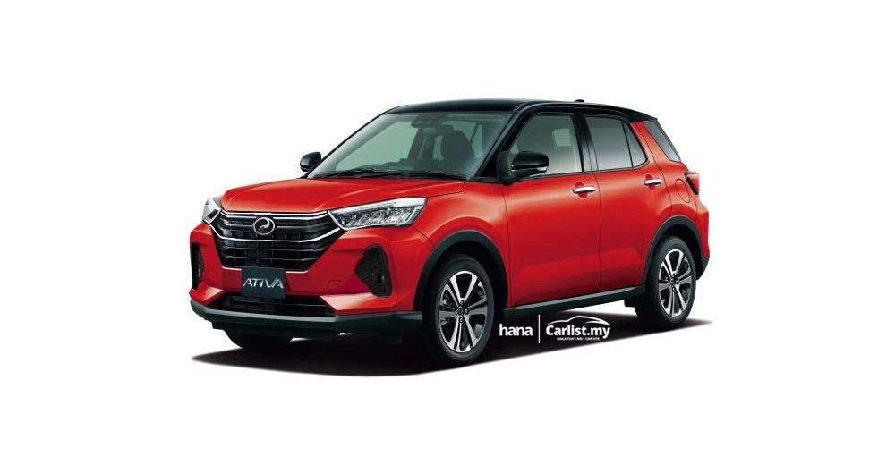 Perodua Ativa 2021, Perodua D55L, Toyota Raize