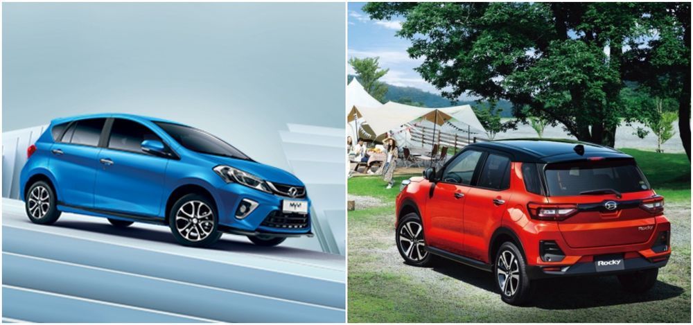 Perodua Ativa and Myvi