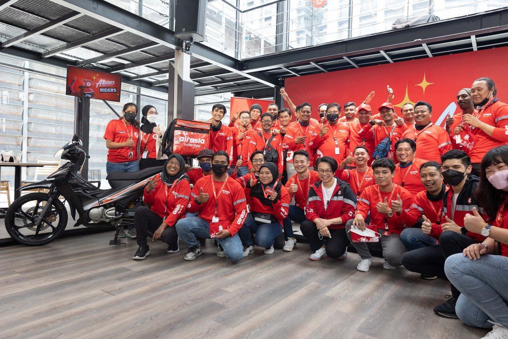 airasia delivery riders full-time employment