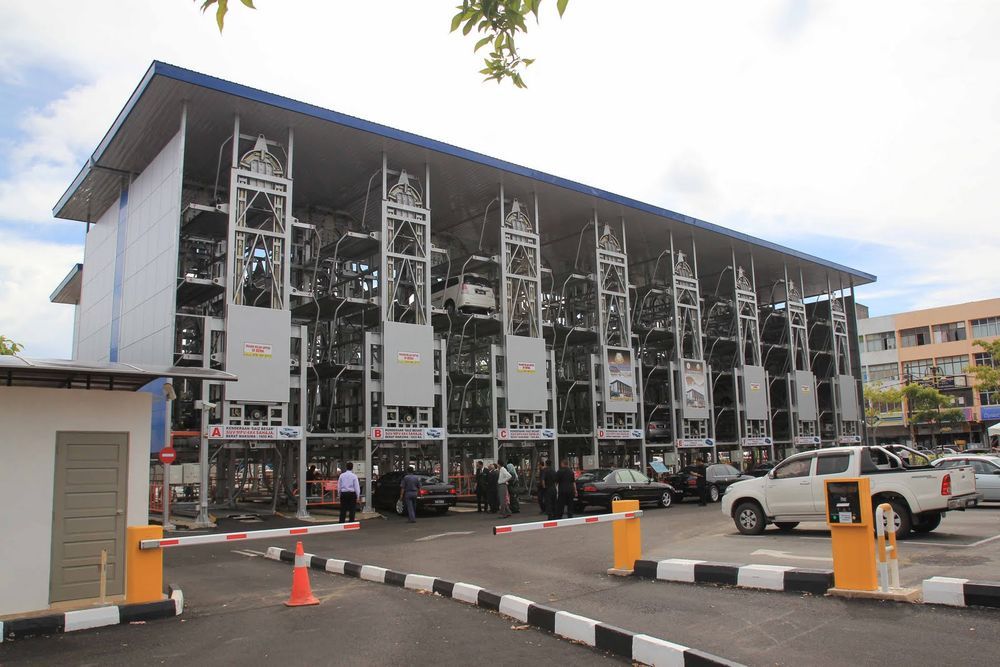 parkir bertingkat di Terengganu