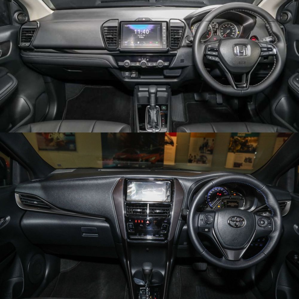 Honda City Hatchback 1.5V vs Toyota Yaris 1.5G – Hatchback Bawah RM90