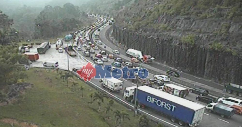 laluan terowong menora,lebuhraya utara selatan,plus,kemalangan,kesesakan jalan raya
