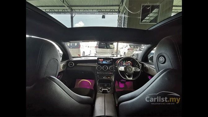Mercedes-Benz C200 Coupe AMG Line Interior