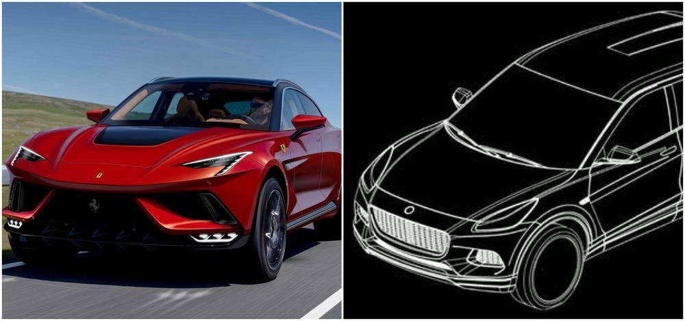 Ferrari and Lotus SUV