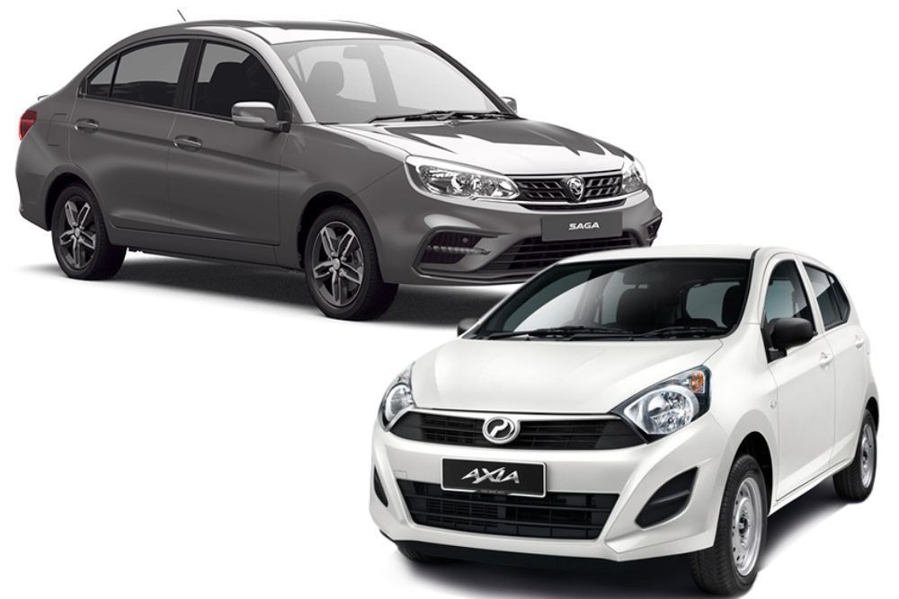 proton saga,perodua axia