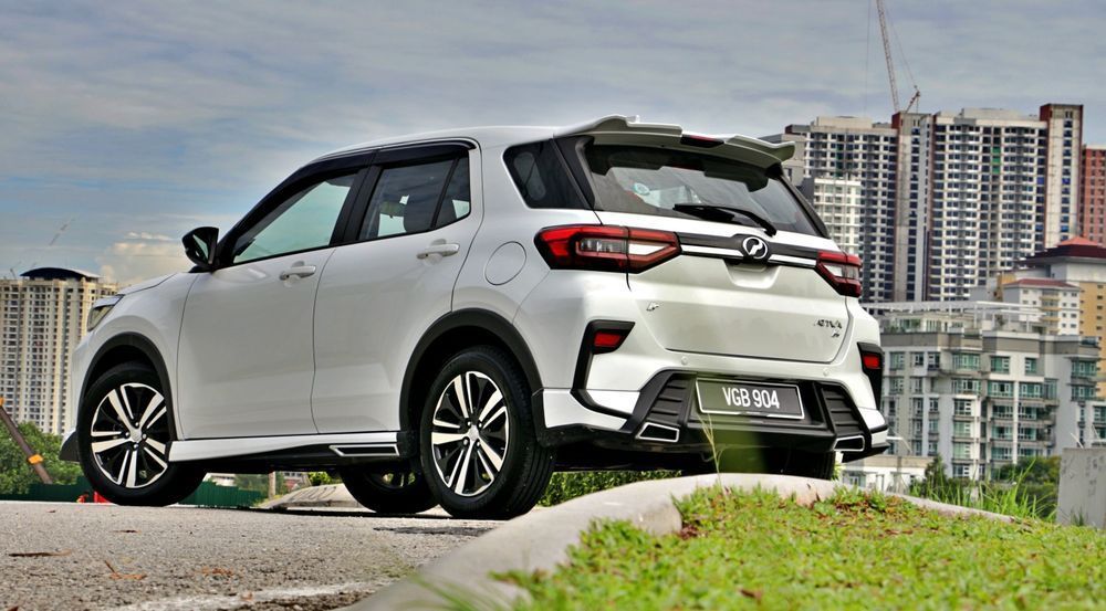 Perodua Ativa City streets