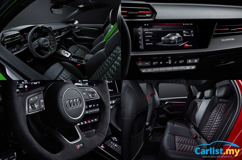 2021 Audi RS 3 interior detail