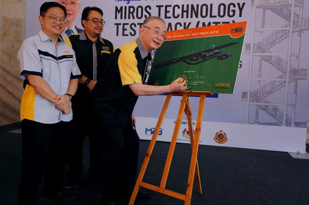 wee ka siong,MIROS Technology Test Track (MT3)