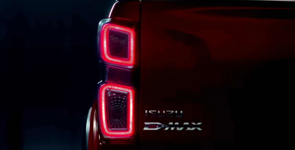 lampu belakang isuzu d-max 2020, LED