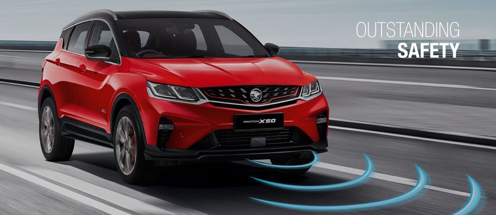Proton X50,ADAS,ciri keselamatan