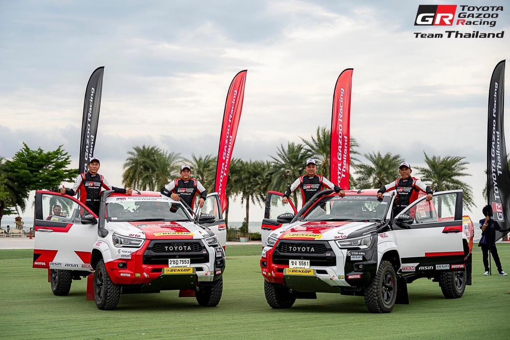 Toyota challenges Mitsubishi in ASEAN's toughest truck rally - Enters ...