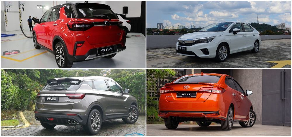 Honda City vs Proton X50 vs Perodua Ativa vs Toyota Vios