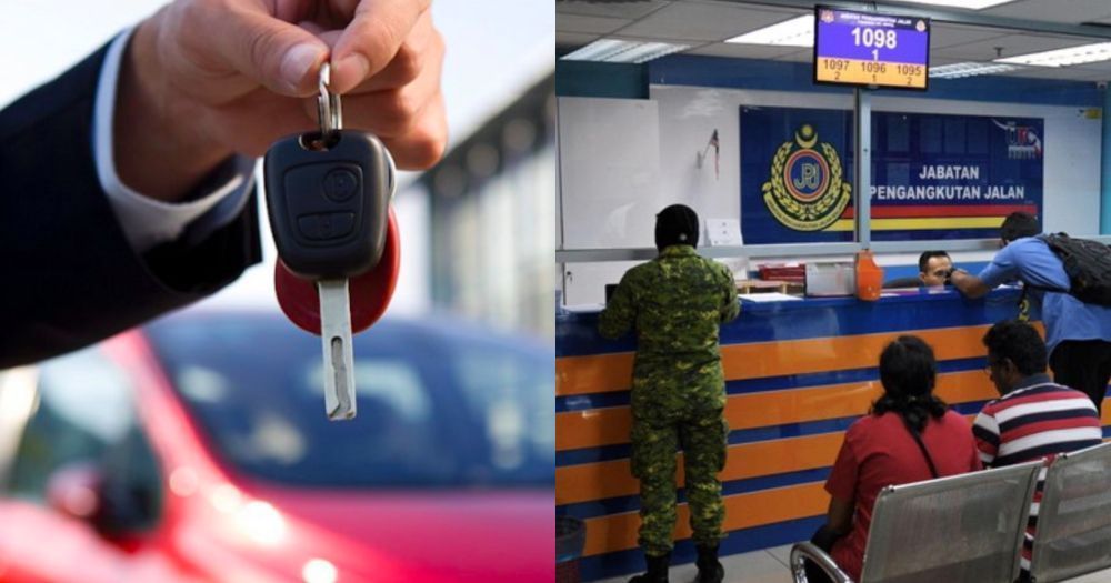 kereta piang,kereta sakit,tukar hak milik,jpj