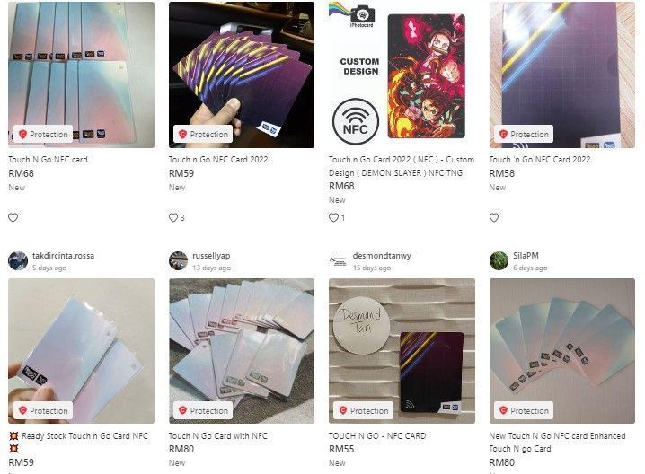 kad nfc,touch n go,enhanced tng