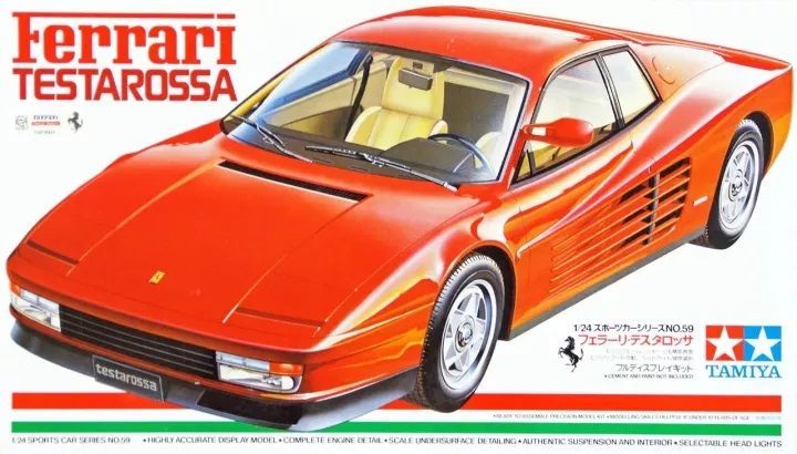 Ferrari Testarossa Tamiya
