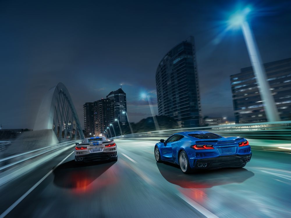 Chevrolet Corvette E-Ray V8 hybrid