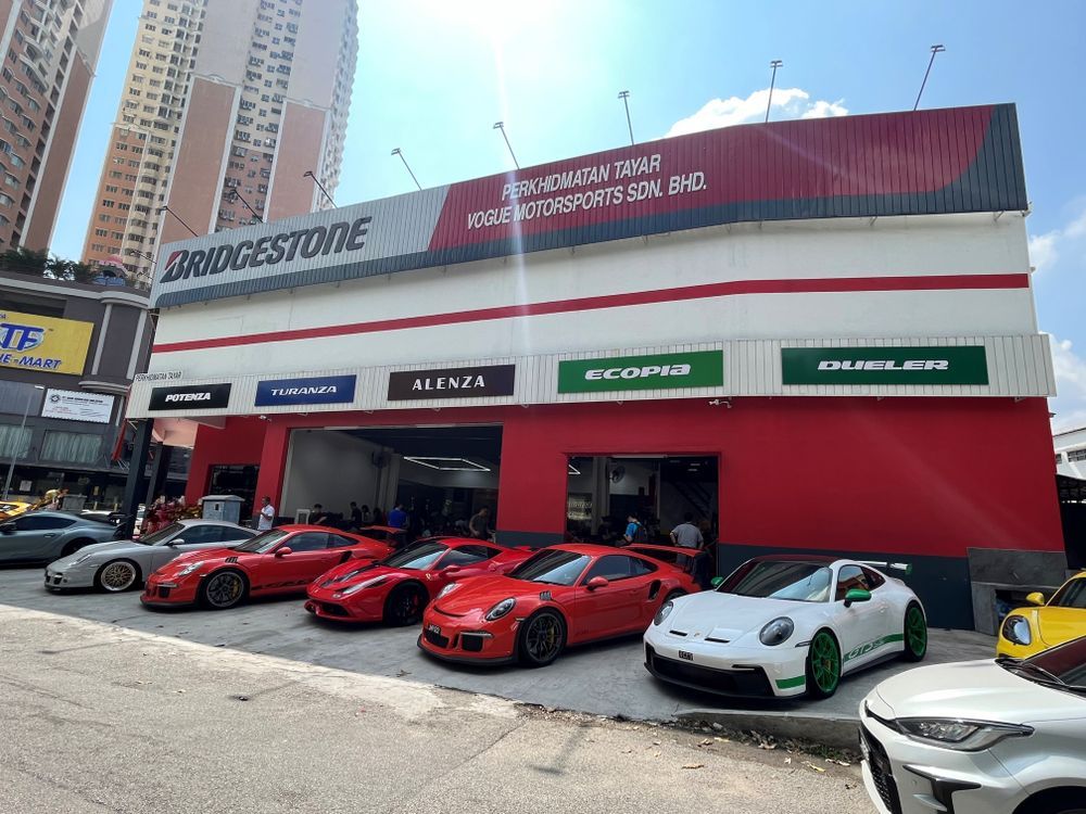 Bridgestone Premium retail outlet Vogue Motorsports Subang Jaya