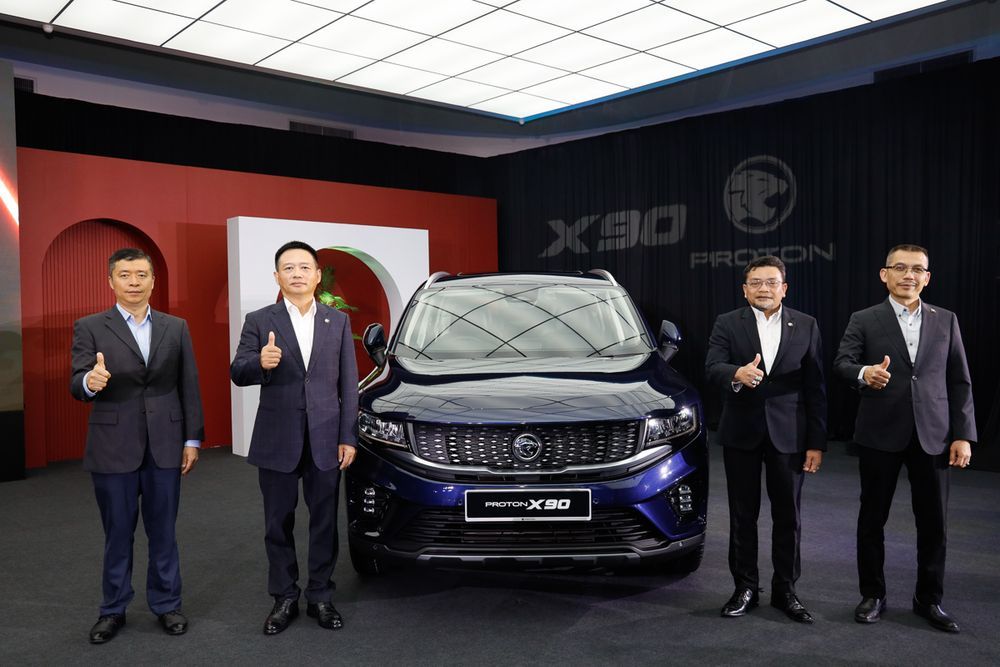 The 2023 Proton X90 will come in FOUR variants - 1.5TGDi BSG engine ...