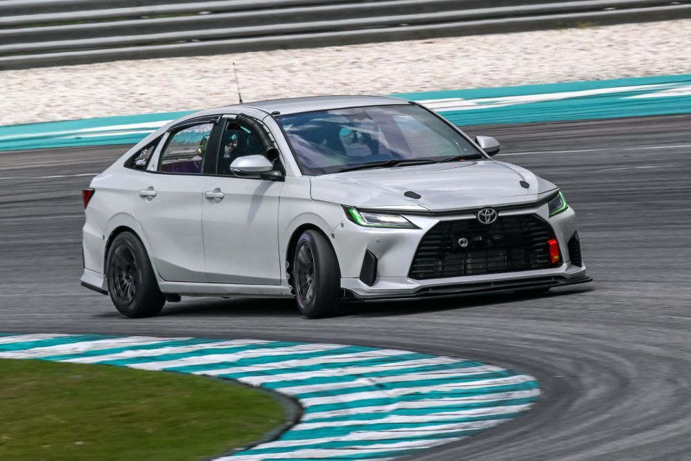 wing hin motorsports toyota vios malaysia championship series 2024