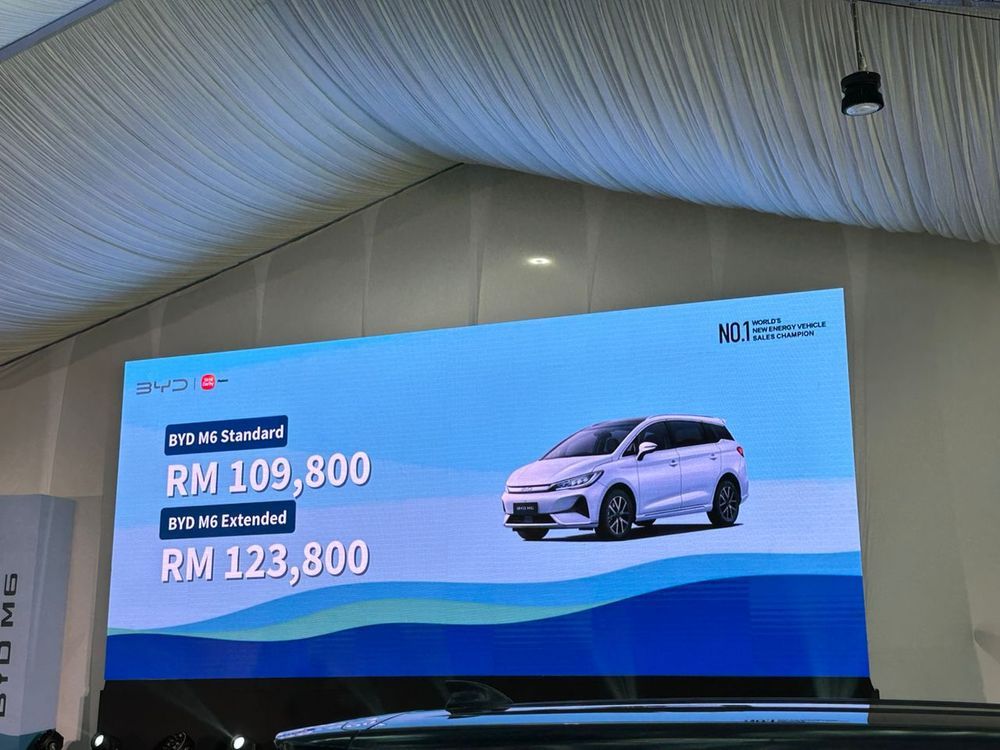 BYD M6 launch in Malaysia, price starts at RM109,800 - designed ...