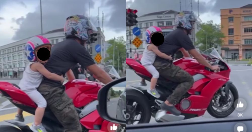 kanak-kanak bonceng superbike,malaysia,umur sesuai bonceng motosikal