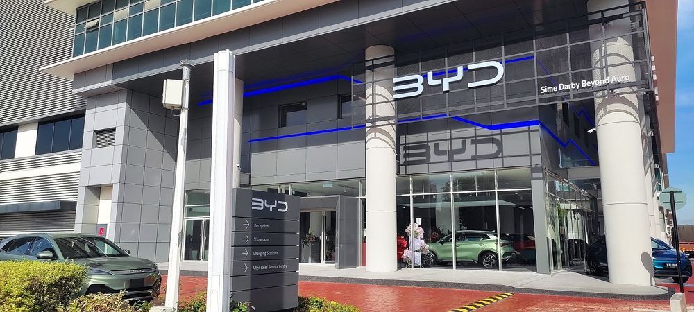 byd 3s centre showroom klang valley