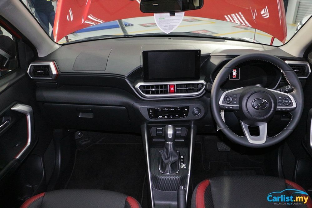 perodua Ativa,SUV,varian AV,interior