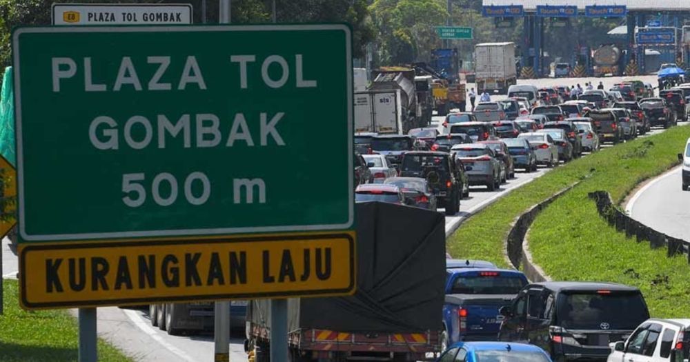 rentas negeri,kesesakan lalu lintas,plaza tol gombak