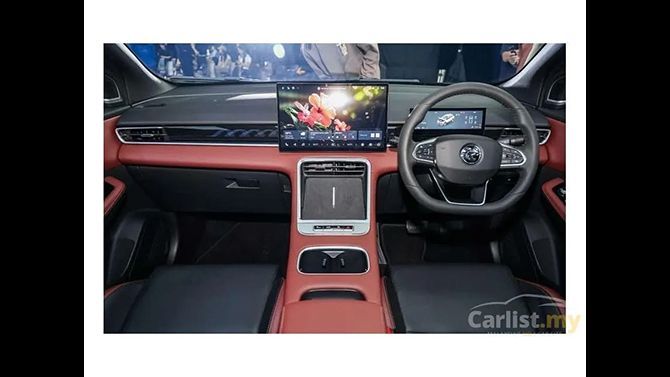 Proton X50 Facelift Interior