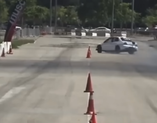 2023 drag racing accident Terengganu