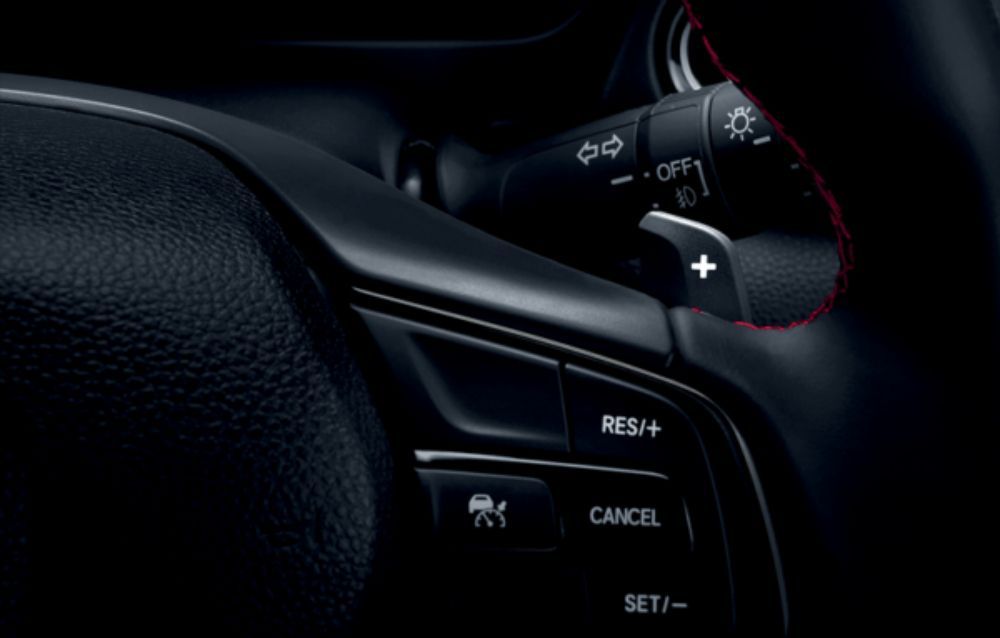 Deceleration selector paddle,honda city hatchback