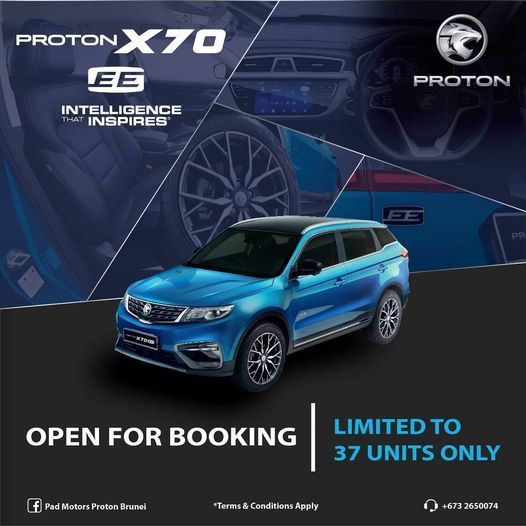 Proton x70 EE,X70 Exclusive Edition,Brunei,2021,terhad