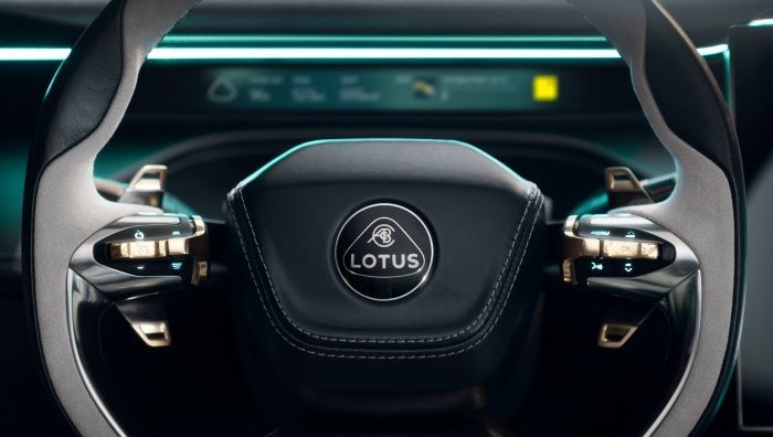 Lotus Eletre meter cluster