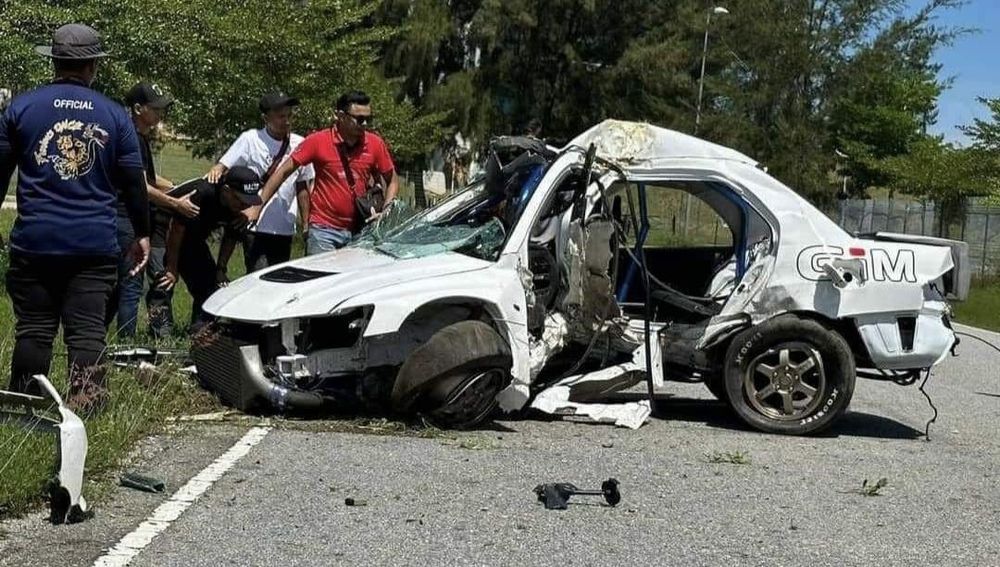 kemalangan maut perlumbaan Drag di Terengganu
