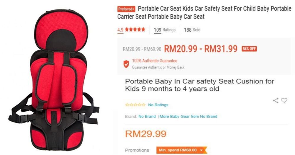 Kenali Car Seat Yang Boleh Membunuh Anak Anda! - Insights  Carlist.my