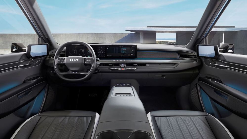KIA EV9 infotainment system