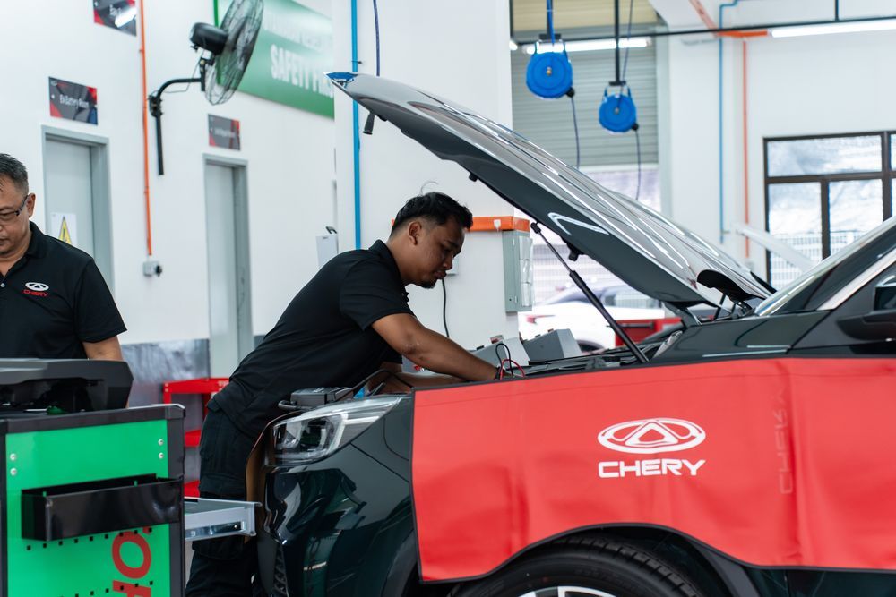 chery 3s centre showroom service kluang johor