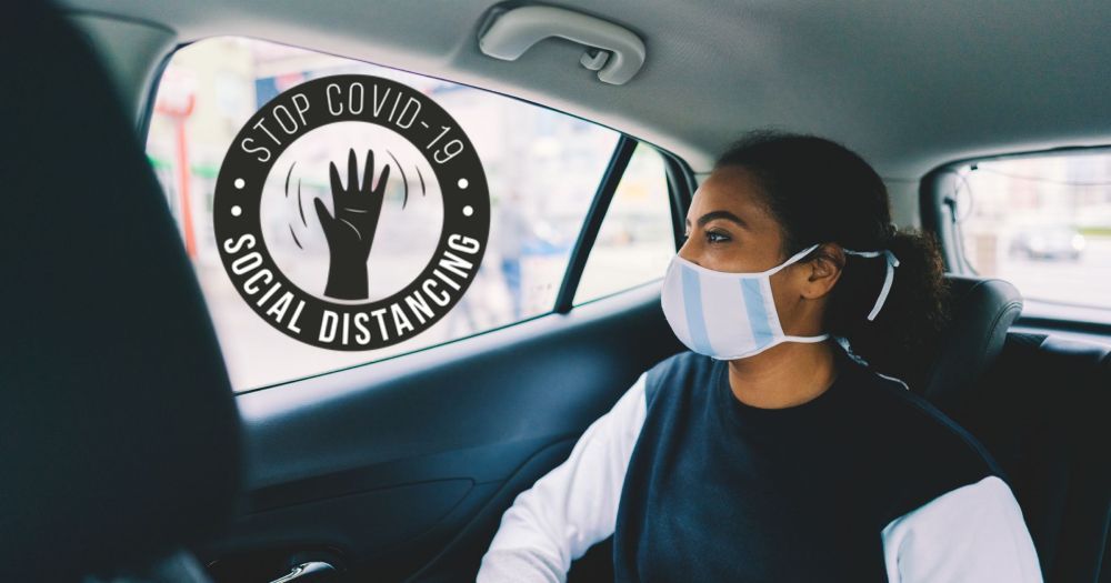 tips kurangkan risiko jangkitan covid-19 dalam kereta,social distancing,penjarakan sosial