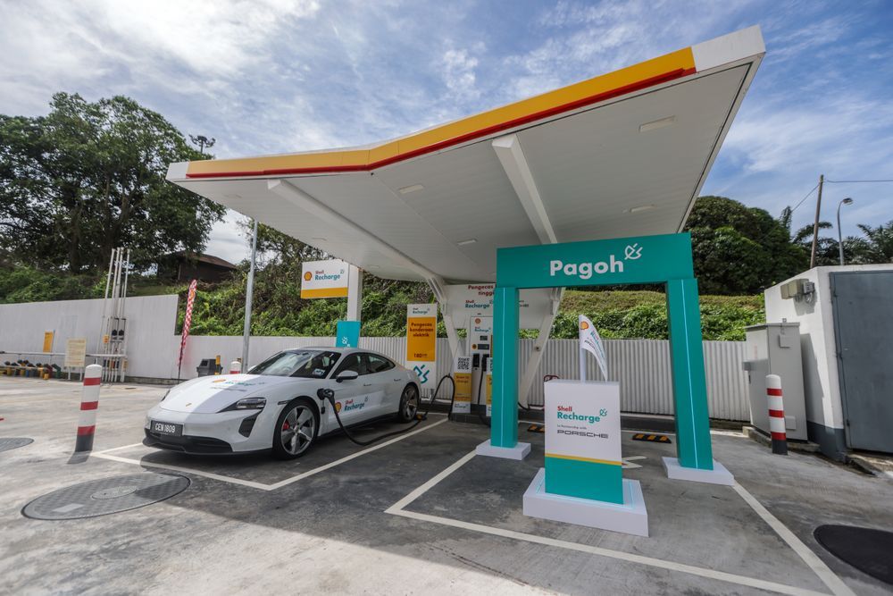 shell recharge hpc ev charger malaysia singapore thailand