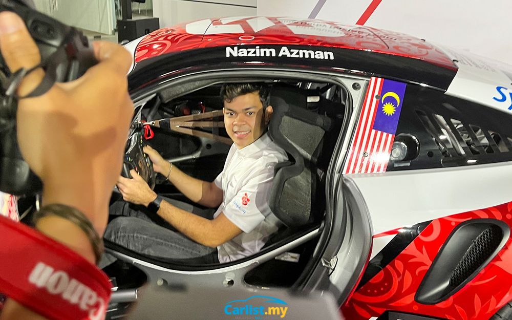 sime darby racing team porsche carrera cup asia 2023 nazim azman