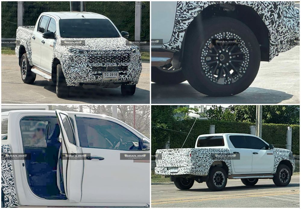 Next-Gen 2026 Toyota HiLux Spied In Thailand - No TNGA-F Platform Shift ...