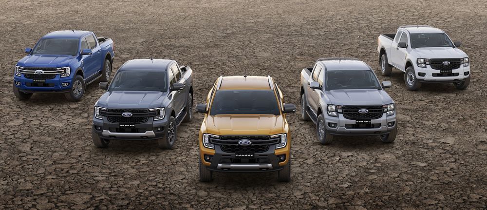 2022 Ford Ranger range Malaysia